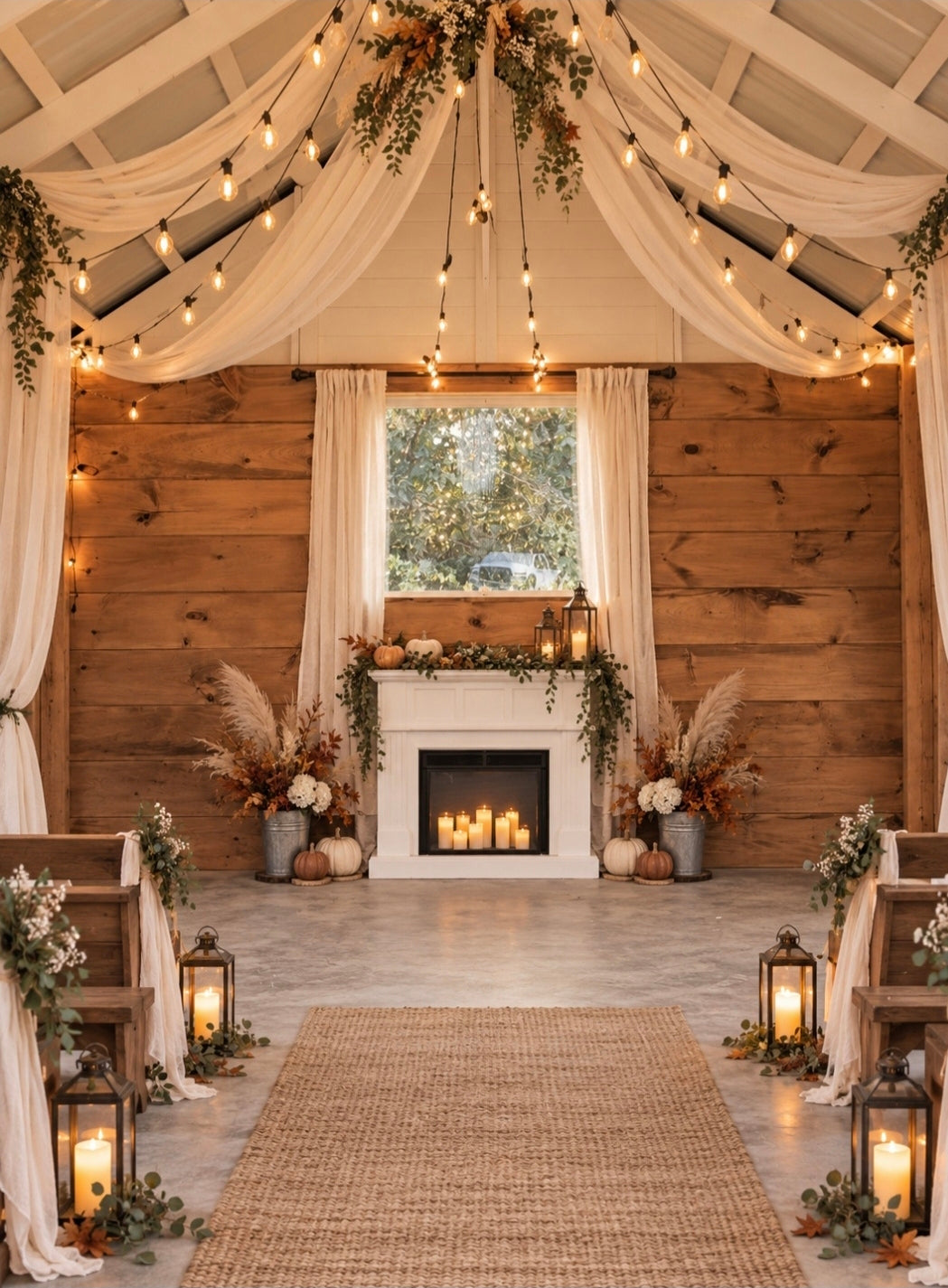 Intimate Indoor Ceremony